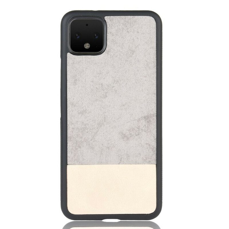 Kuori Google Pixel 4 Bicolor Faux Leather