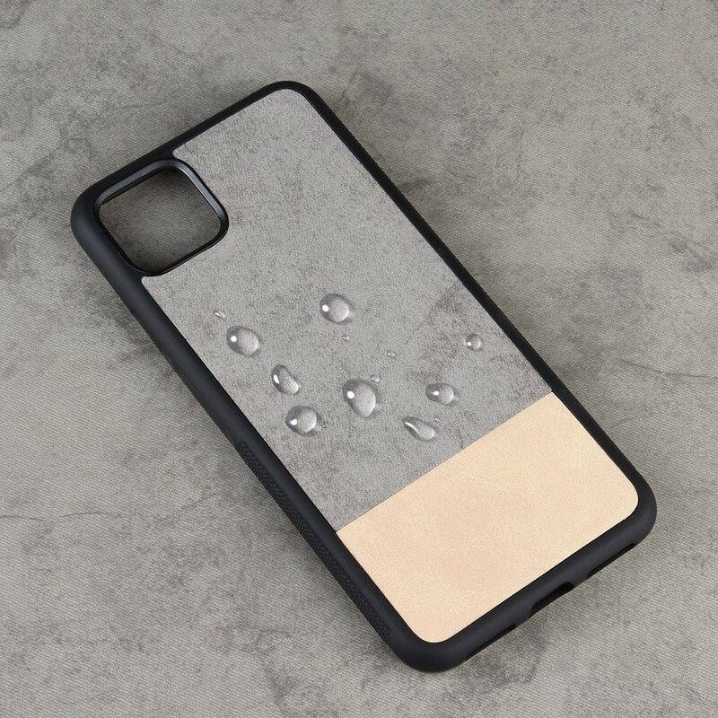 Kuori Google Pixel 4 Bicolor Faux Leather