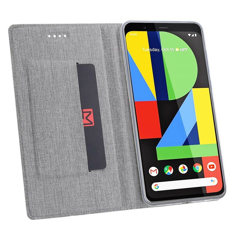 Puhelinkuoret Google Pixel 4 Kotelot Flip Teksturoitu