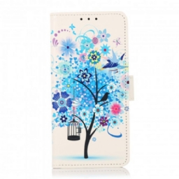 Flip Case Asus Zenfone 8 Kukkiva Puu