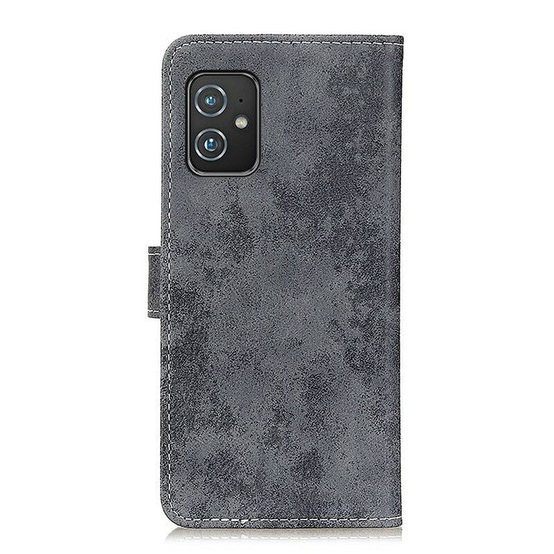 Kotelot Asus Zenfone 8 Faux Leather Vintage