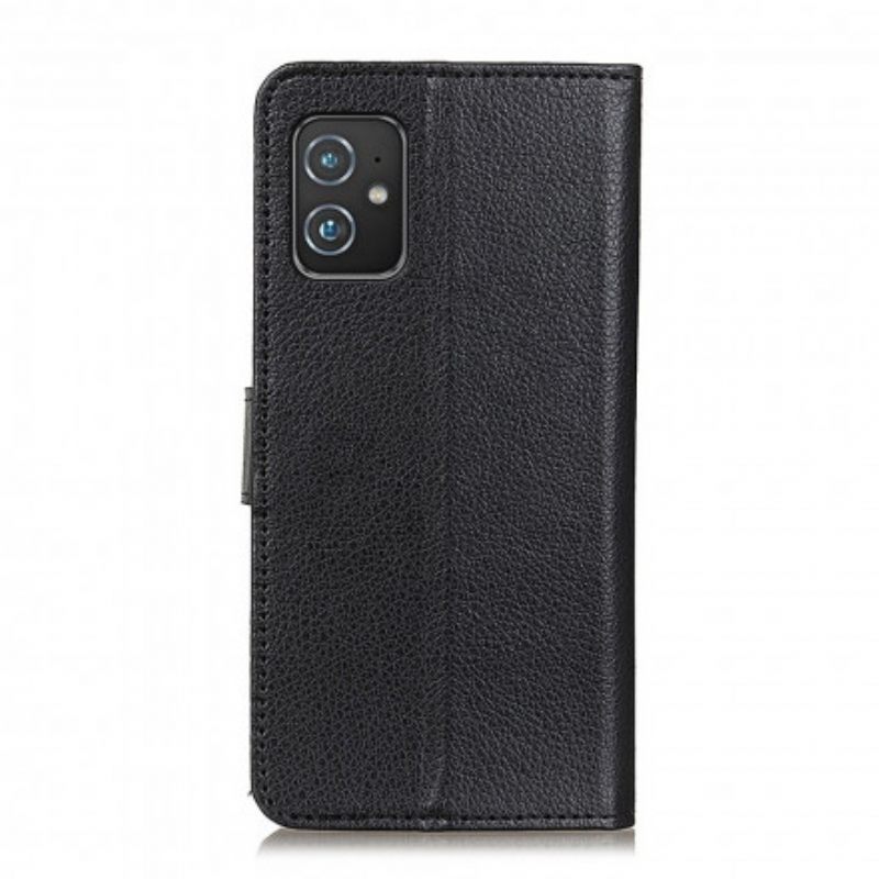 Kotelot Asus Zenfone 8 Lychee Faux Leather