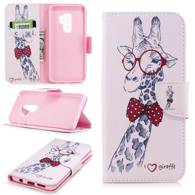 Kotelot Samsung Galaxy S9 Plus Brainy Giraffe