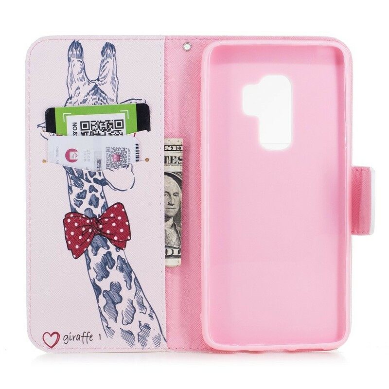 Kotelot Samsung Galaxy S9 Plus Brainy Giraffe