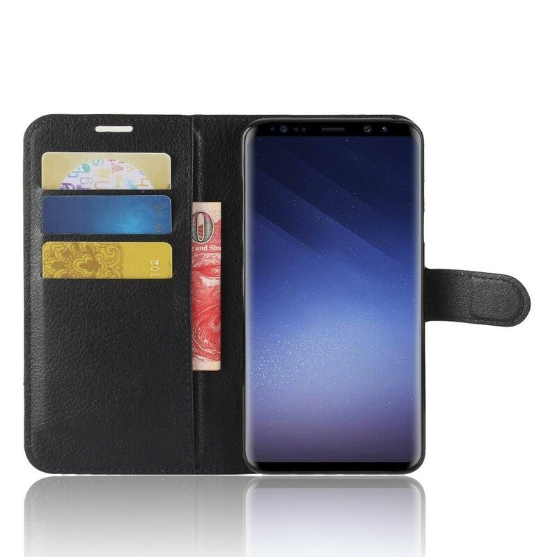 Kotelot Samsung Galaxy S9 Plus Faux Leather Retro