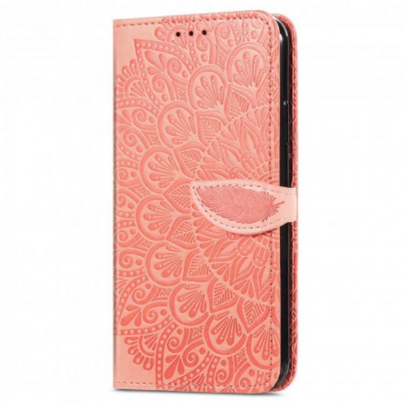 Flip Case Oppo A94 5G Tribal Leaves