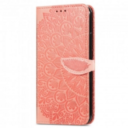 Flip Case Oppo A94 5G Tribal Leaves