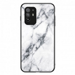 Kuori Oppo A94 5G Tempered Glass Marble Colors