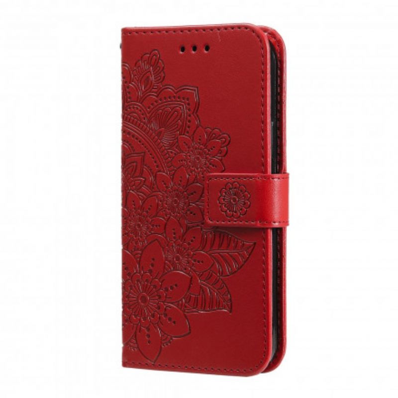 Nahkakotelo Oppo A94 5G Blooming Mandala