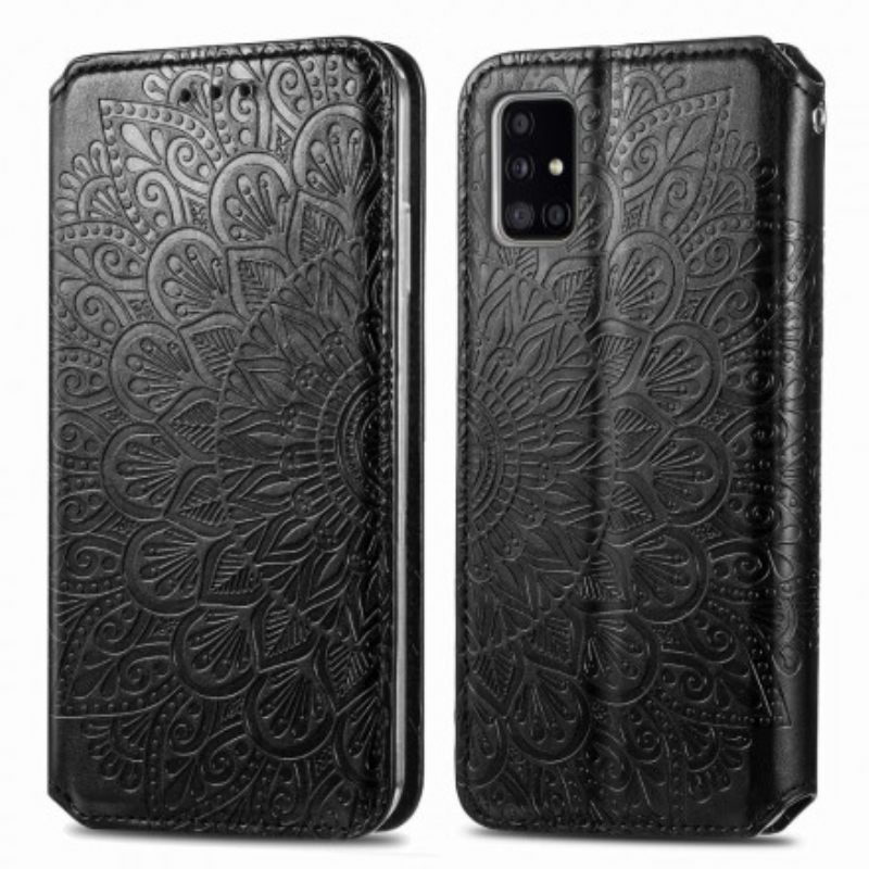 Puhelinkuoret Samsung Galaxy A71 5G Kotelot Flip Mandala