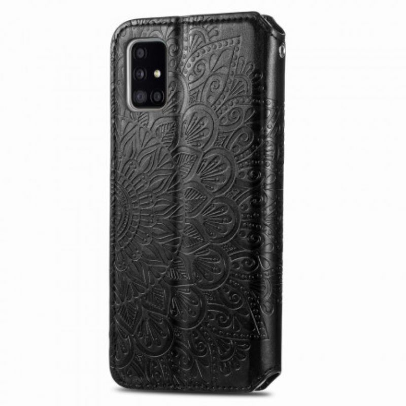 Puhelinkuoret Samsung Galaxy A71 5G Kotelot Flip Mandala