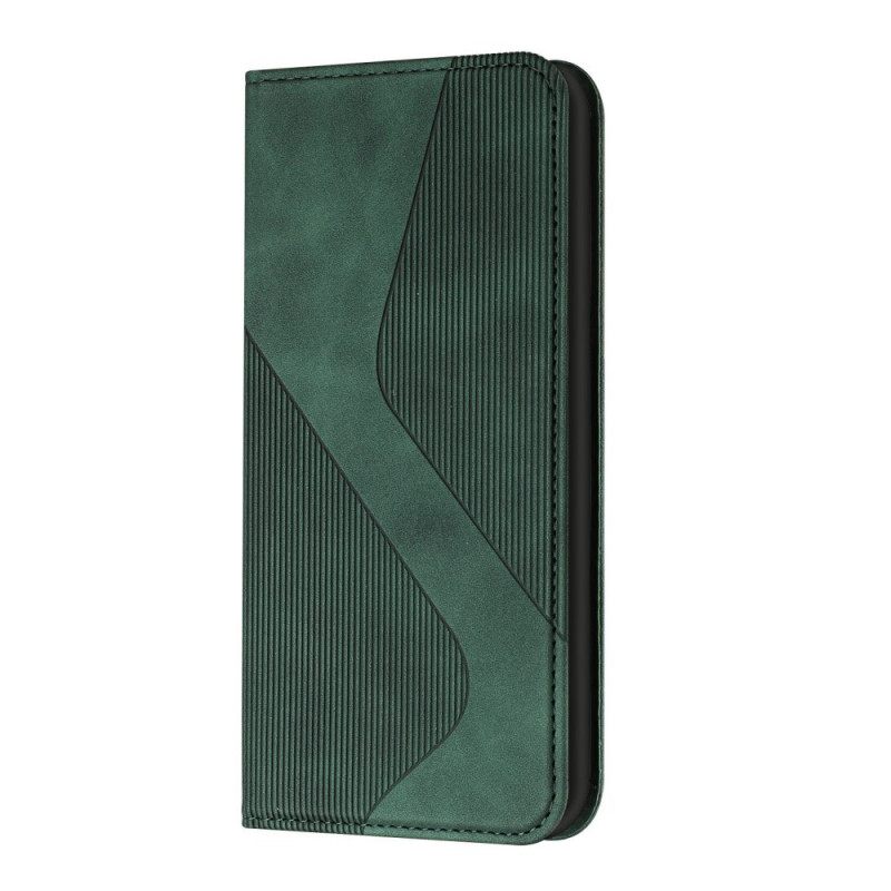 Puhelinkuoret Samsung Galaxy A71 5G Kotelot Flip Style Leather S-design