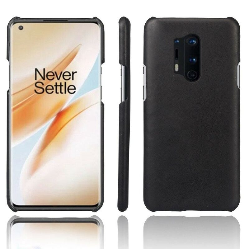 Kuori OnePlus 8 Pro Ksq Nahkaefekti