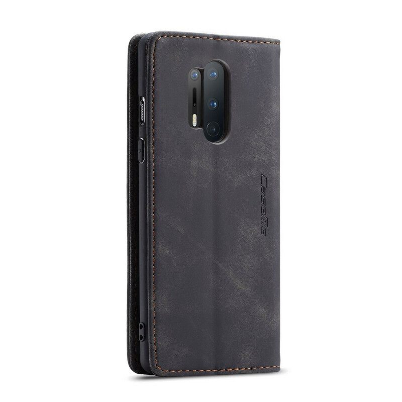 Puhelinkuoret OnePlus 8 Pro Kotelot Flip Caseme Keinonahka