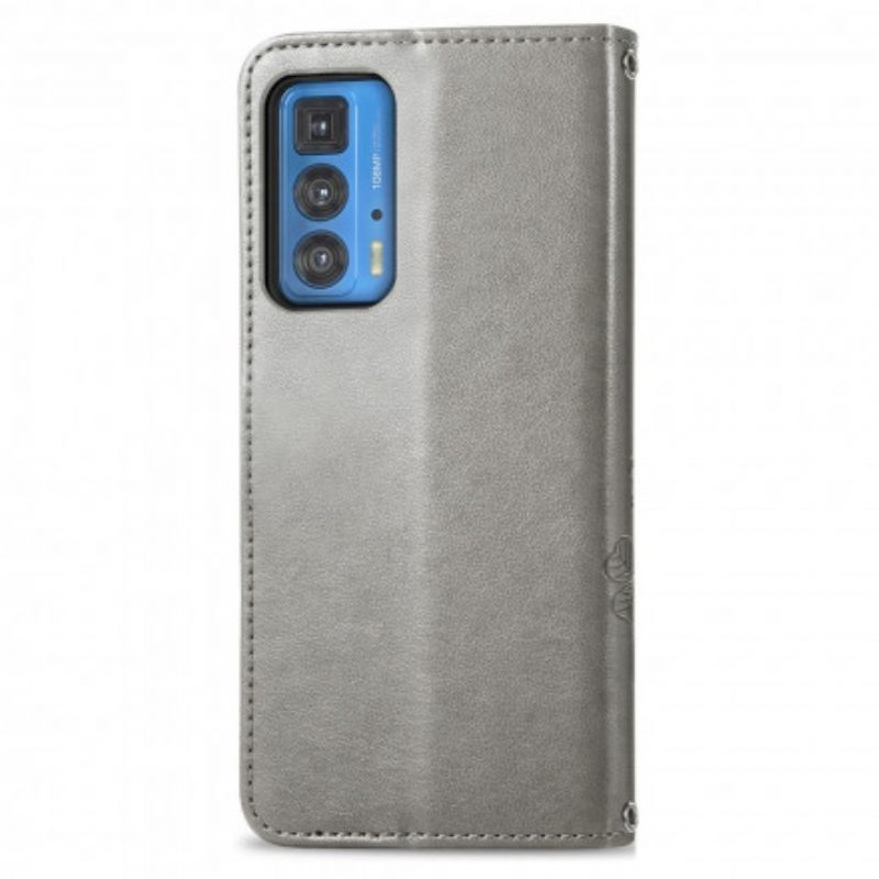 Flip Case Motorola Edge 20 Pro Aasian Kukat