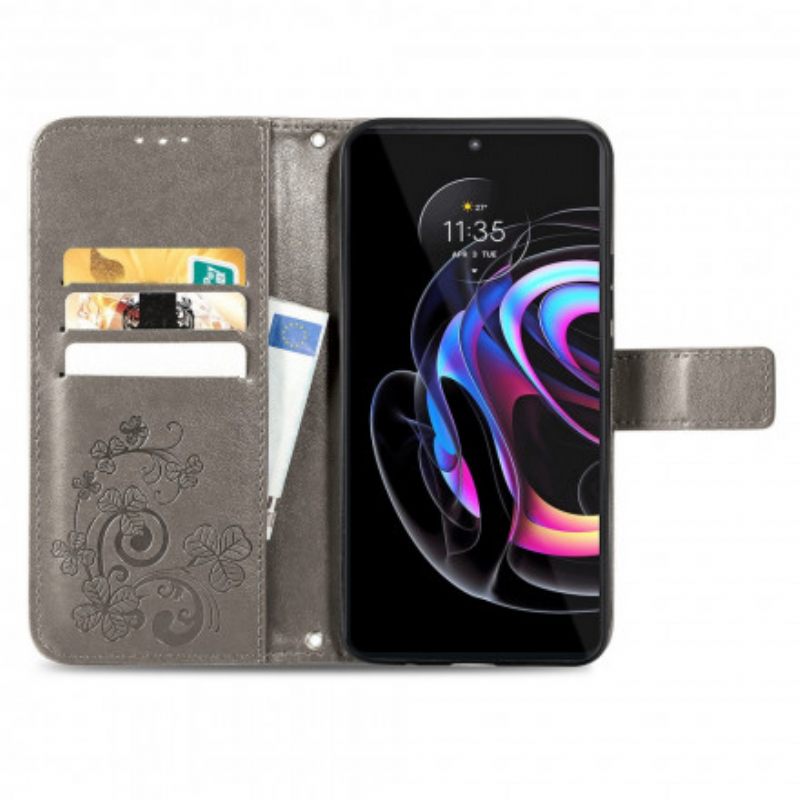 Flip Case Motorola Edge 20 Pro Aasian Kukat