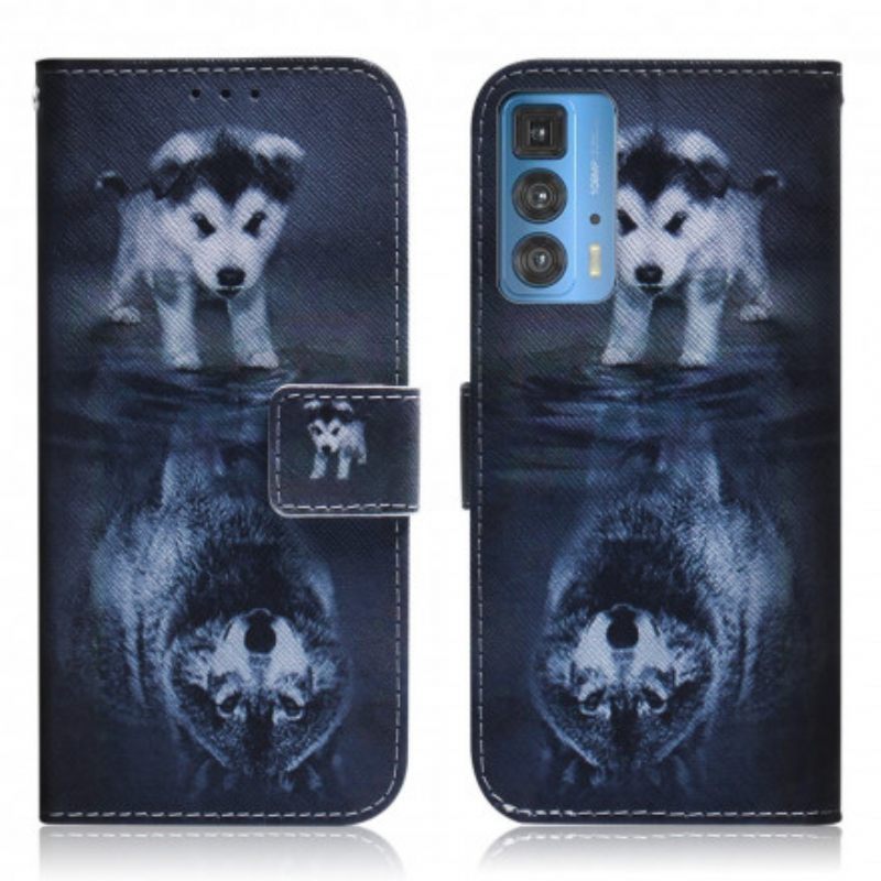 Flip Case Motorola Edge 20 Pro Ernesto Le Loup