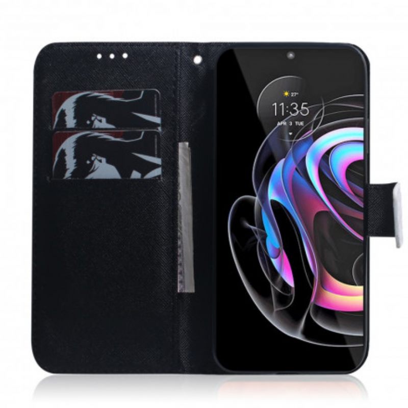 Flip Case Motorola Edge 20 Pro Ernesto Le Loup