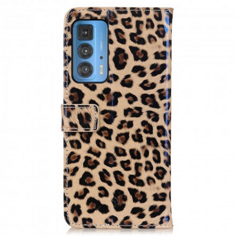 Kotelot Motorola Edge 20 Pro Leopard