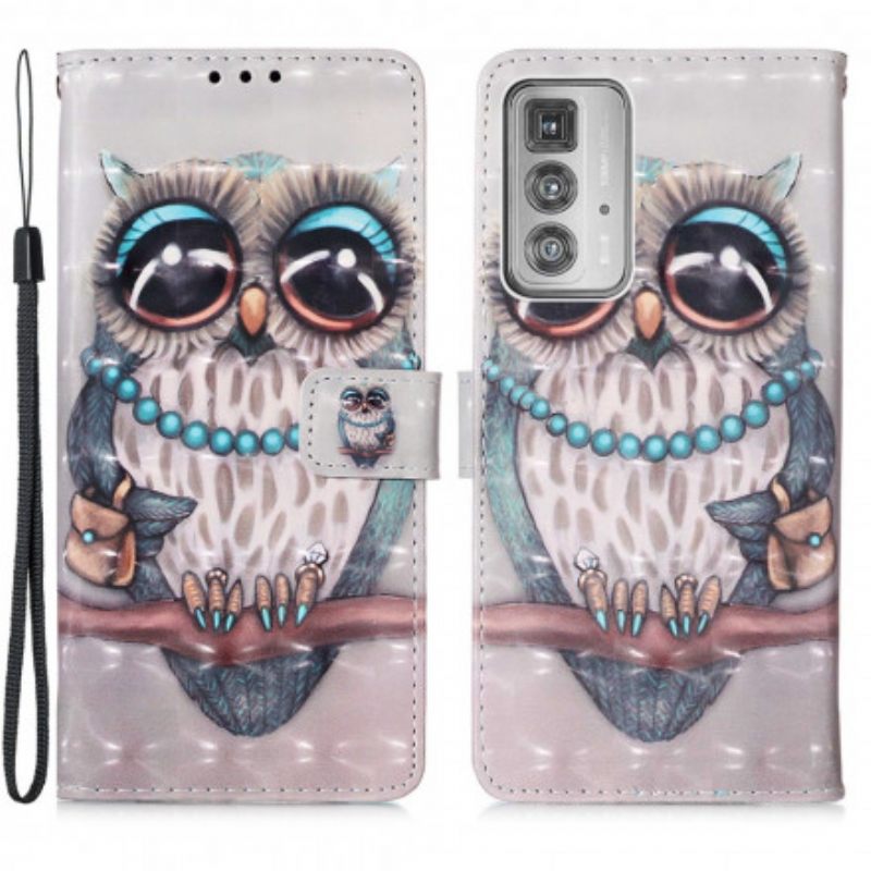 Kotelot Motorola Edge 20 Pro Neiti Owl