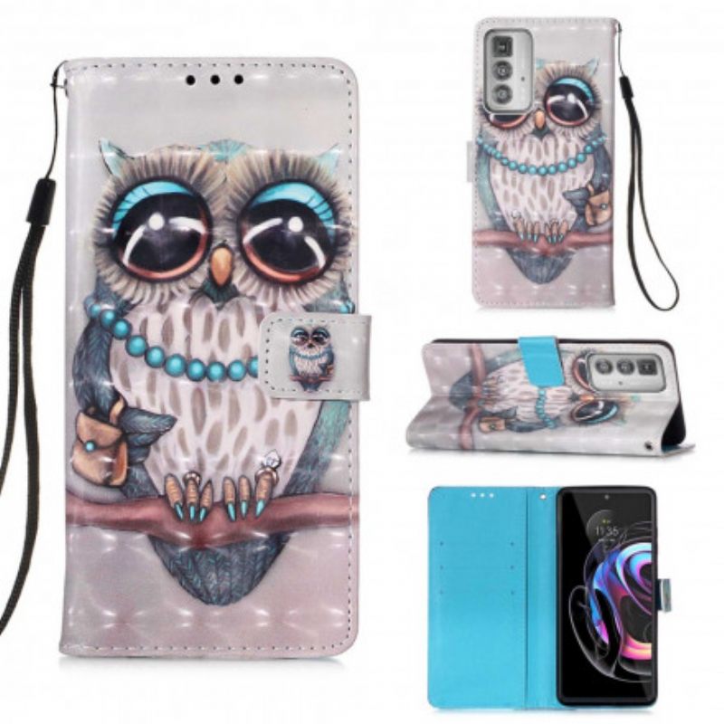 Kotelot Motorola Edge 20 Pro Neiti Owl