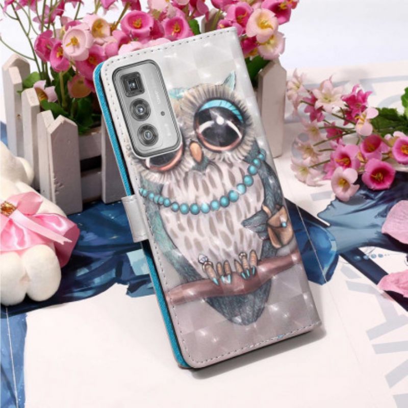 Kotelot Motorola Edge 20 Pro Neiti Owl