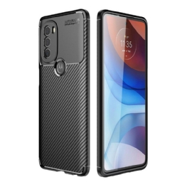 Case Moto G71 5G Joustava Hiilikuitu