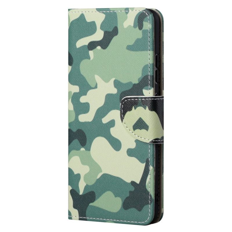 Flip Case Moto G71 5G Military Camouflage