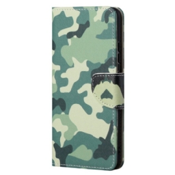 Flip Case Moto G71 5G Military Camouflage