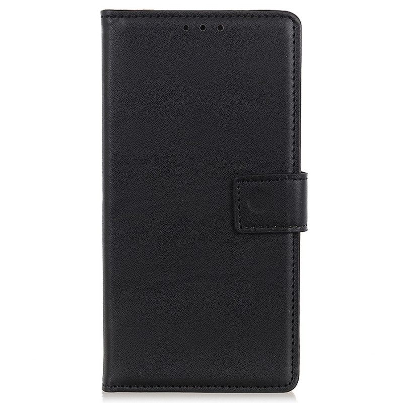 Flip Case Moto G71 5G Simple Faux Leather