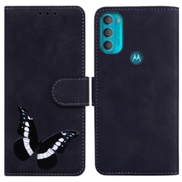 Flip Case Moto G71 5G Skin-touch Butterfly