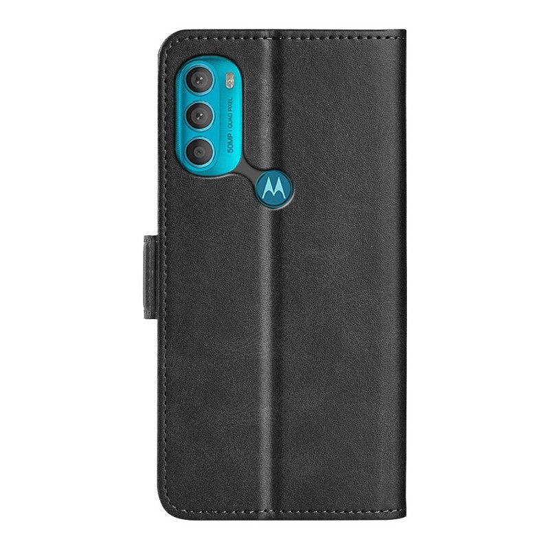 Kotelot Moto G71 5G Double Flap