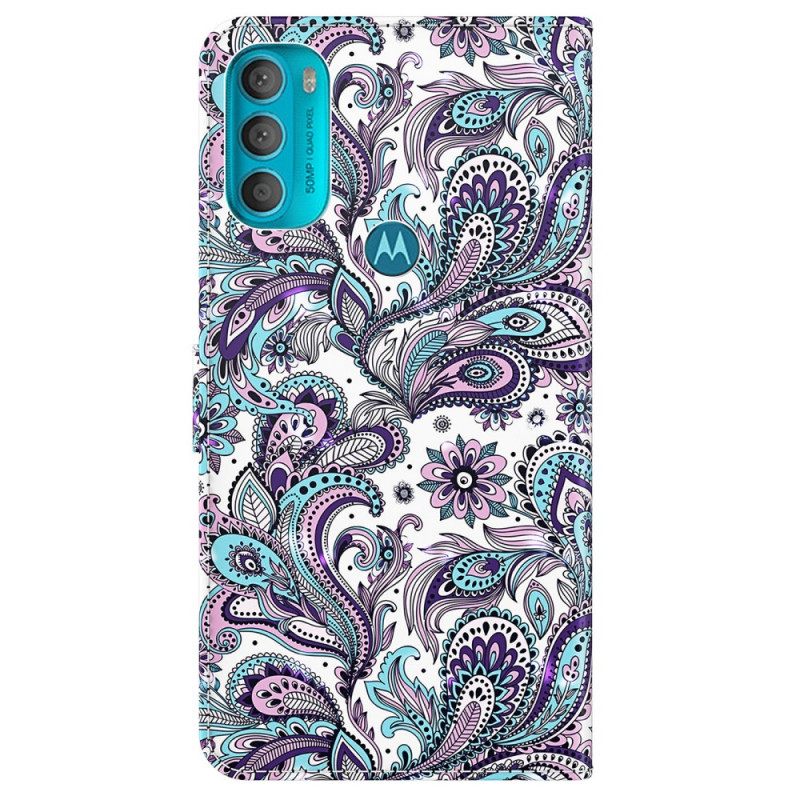 Kotelot Moto G71 5G Paisley Kuvio