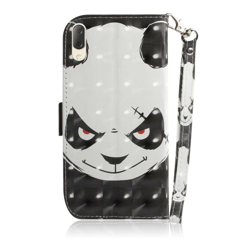 Flip Case Sony Xperia L3 Vihainen Panda