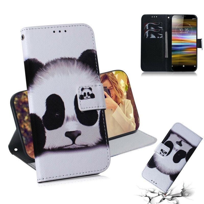 Kotelot Sony Xperia L3 Panda Kasvot