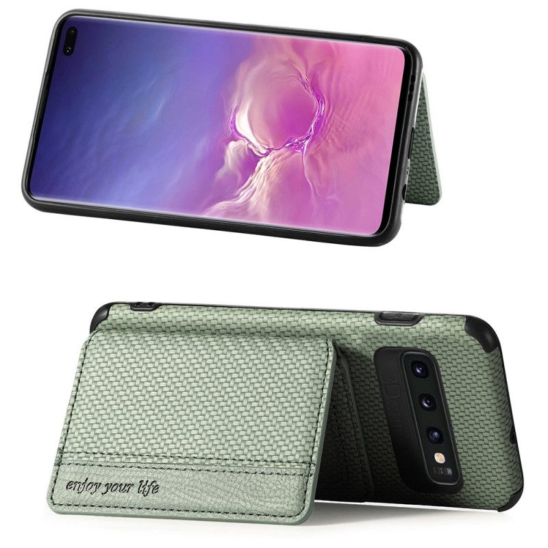 Case Samsung Galaxy S10 Plus Rfid-kortin Pidike