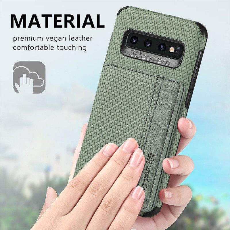 Case Samsung Galaxy S10 Plus Rfid-kortin Pidike