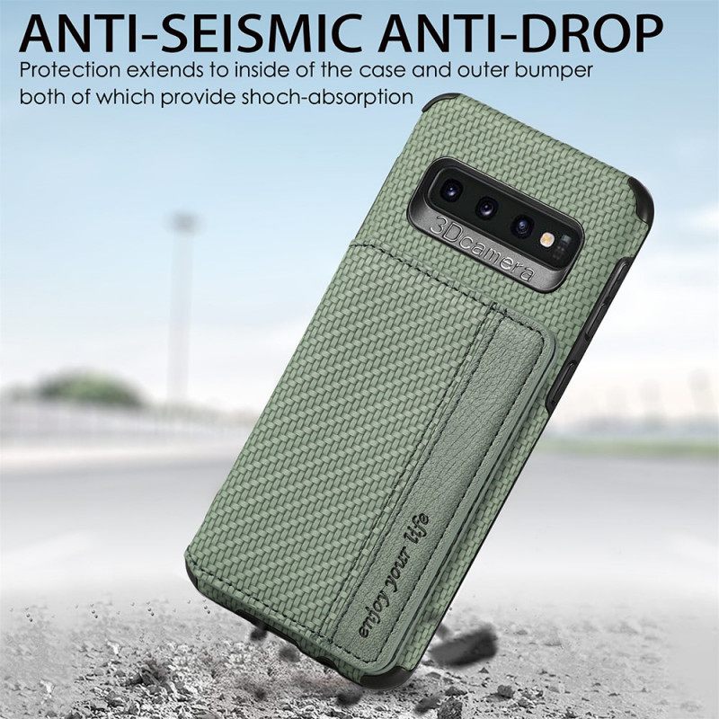 Case Samsung Galaxy S10 Plus Rfid-kortin Pidike