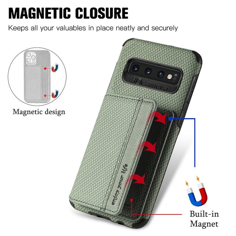 Case Samsung Galaxy S10 Plus Rfid-kortin Pidike