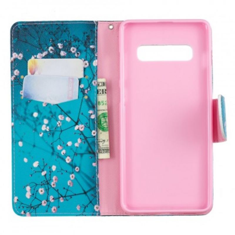 Flip Case Samsung Galaxy S10 Plus Blossom Tree