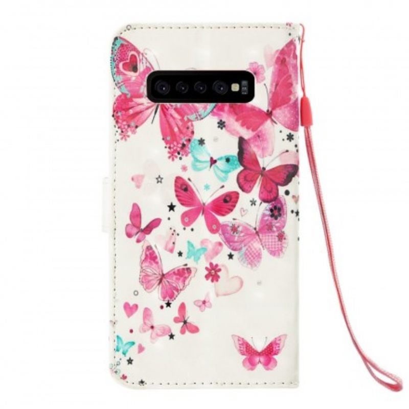 Kotelot Samsung Galaxy S10 Plus Flight Of Butterflies