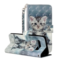 Kotelot Samsung Galaxy S10 Plus Suojaketju Kuori Kitten Light Strap Kohdevalot