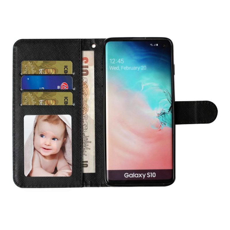 Kotelot Samsung Galaxy S10 Plus Suojaketju Kuori Kitten Light Strap Kohdevalot