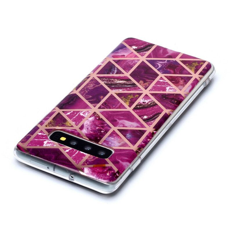 Kuori Samsung Galaxy S10 Plus Marble Design Ultra