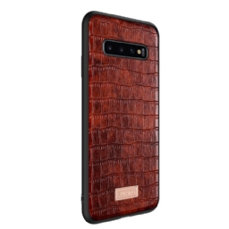 Kuori Samsung Galaxy S10 Plus Sulada Krokotiilin Ihovaikutus