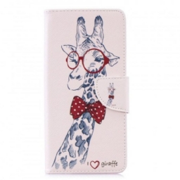 Nahkakotelo Samsung Galaxy S10 Plus Brainy Giraffe