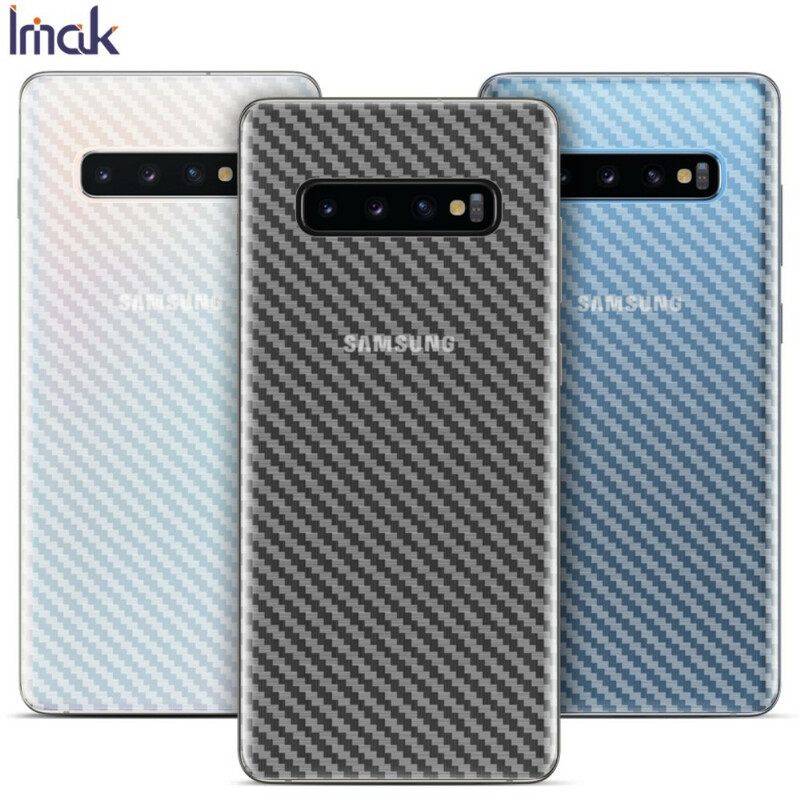 Selkäsuojakalvo Samsung Galaxy S10 Plus Carbon Imak Puhelimelle