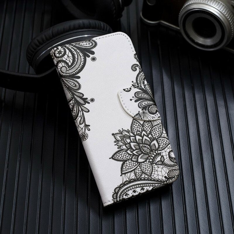 Kotelot Huawei P Smart S Suojaketju Kuori Black Strappy Mandala