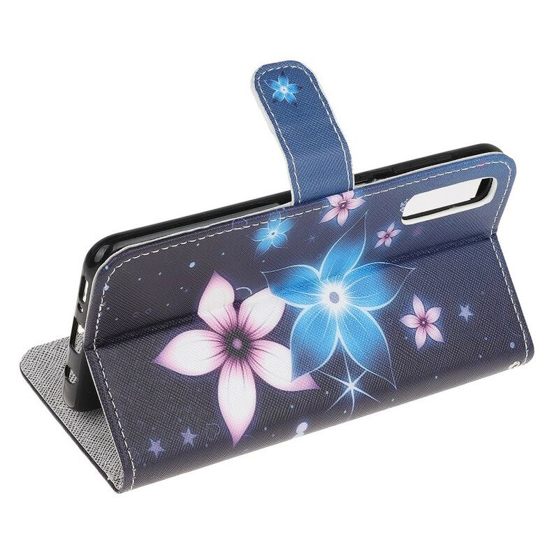 Kotelot Huawei P Smart S Suojaketju Kuori Lunar Strap Flowers