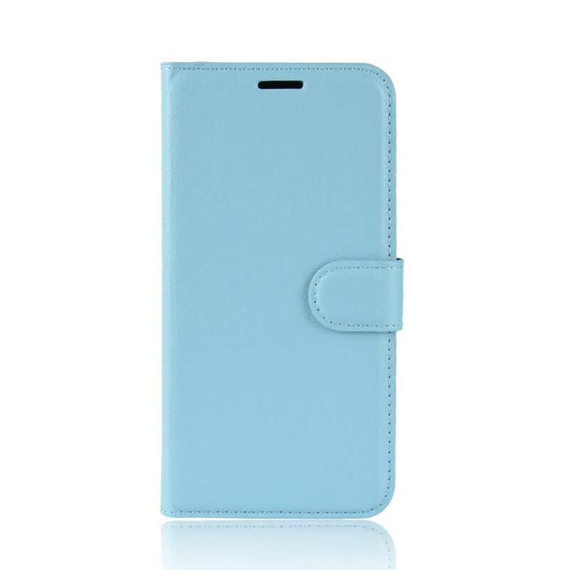 Kotelot Xiaomi Mi 9 Lite Classic Litchi Faux Leather